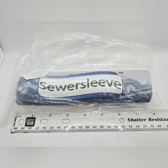 Sewersleeve disposable plastic sleeve for RV hoses. Plant based plastic sealed - Picture 3 of 4
